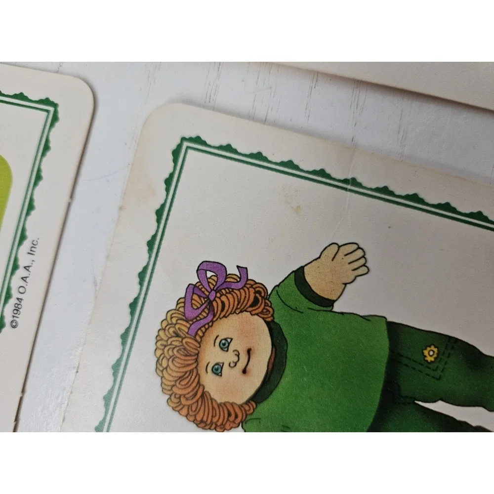 Vintage CABBAGE‎ PATCH KIDS 1984 Hide and Seek Game Milton Bradley Made In USA